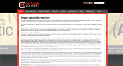 Desktop Screenshot of hindecapital.com